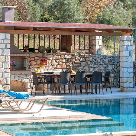 Cretan Lux Villa Heated Pool Gavalochori Luaran gambar
