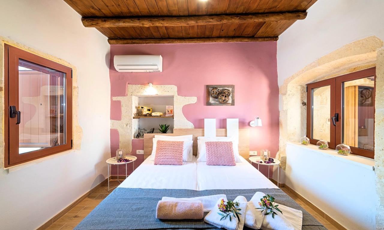 Cretan Lux Villa Heated Pool Gavalochori Luaran gambar