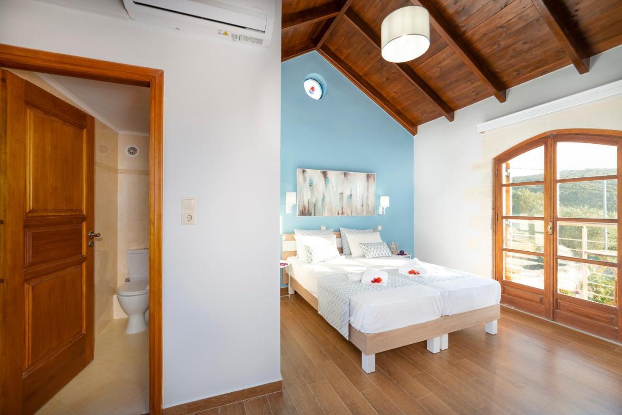 Cretan Lux Villa Heated Pool Gavalochori Luaran gambar