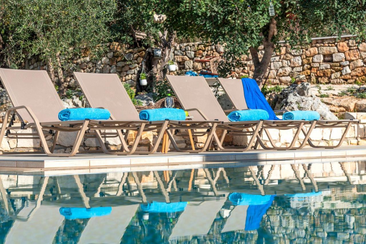 Cretan Lux Villa Heated Pool Gavalochori Luaran gambar