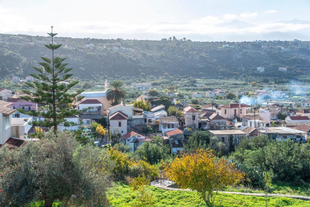 Cretan Lux Villa Heated Pool Gavalochori Luaran gambar
