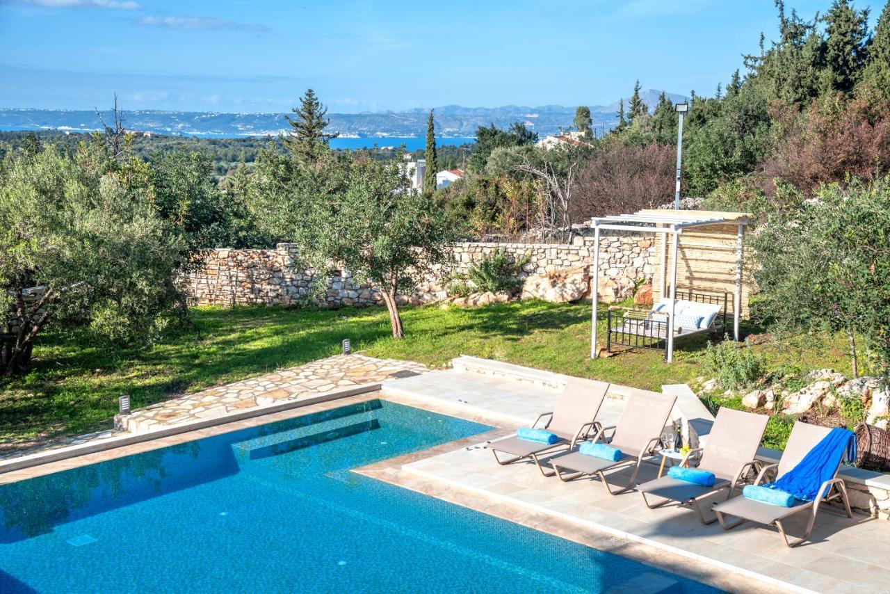 Cretan Lux Villa Heated Pool Gavalochori Luaran gambar
