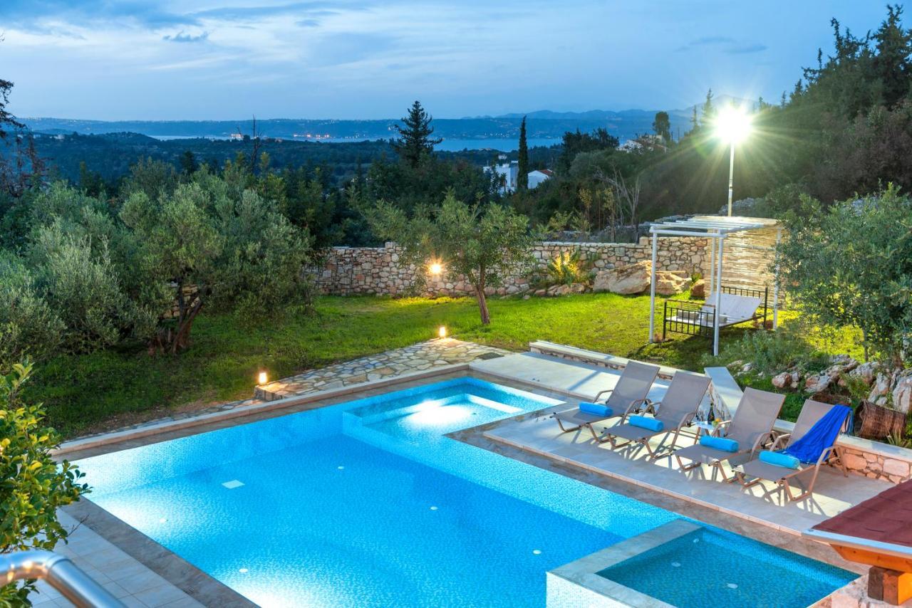 Cretan Lux Villa Heated Pool Gavalochori Luaran gambar